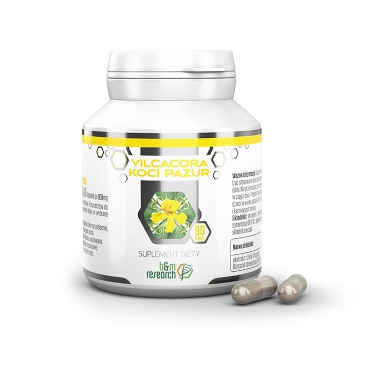 VILCACORA / KOCI PAZUR 90 kaps.