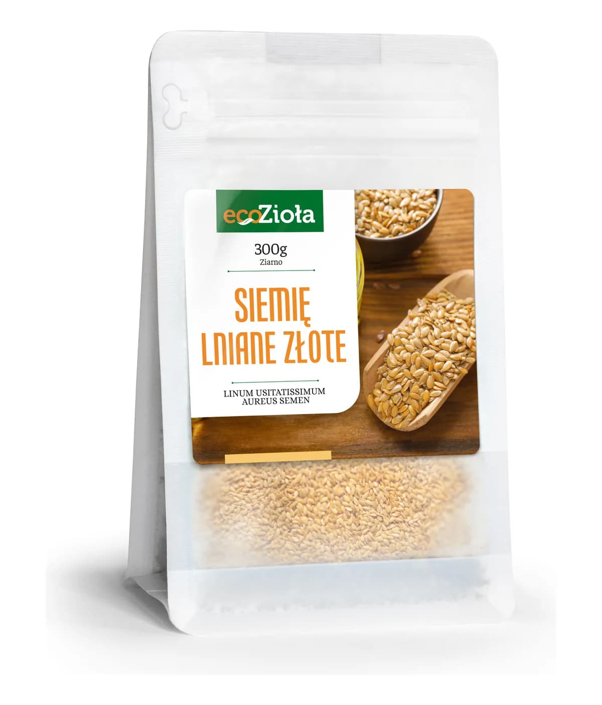 SIEMIĘ LNIANE ZŁOTE ZIARNO 300 g